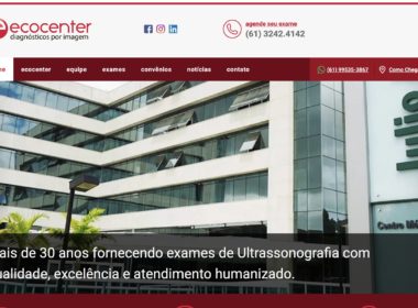 Lançamento do novo site ECOCENTER